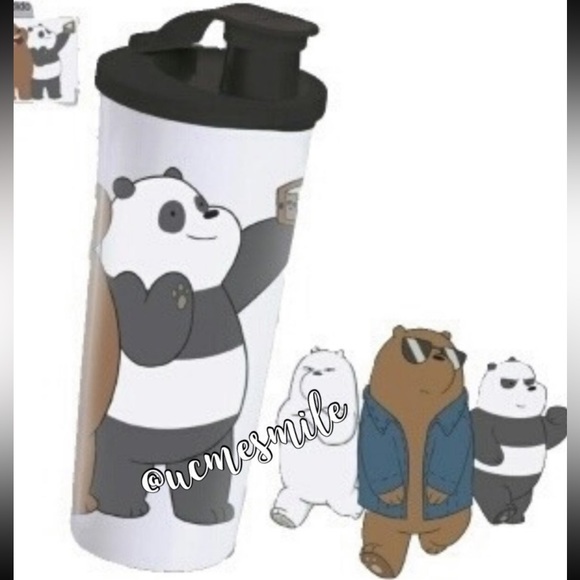 Tupperware We Bare Bears Tumbler and Container Set - Picture 4 of 4
